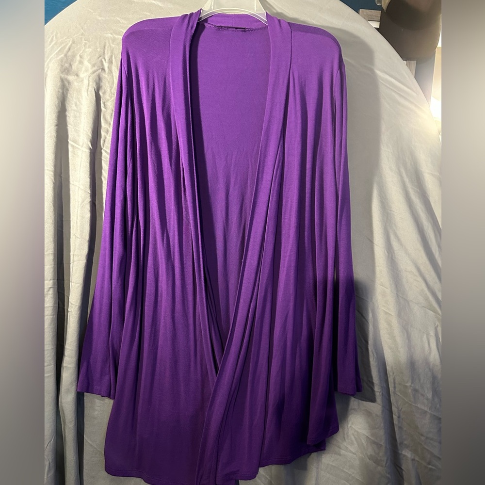 Open front cardigan